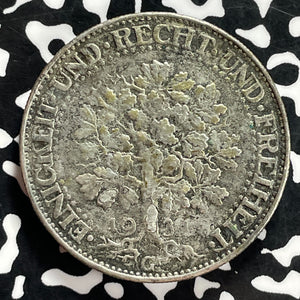 1931-G Germany Oak Tree 5 Mark Lot#JM9858 Large Silver!