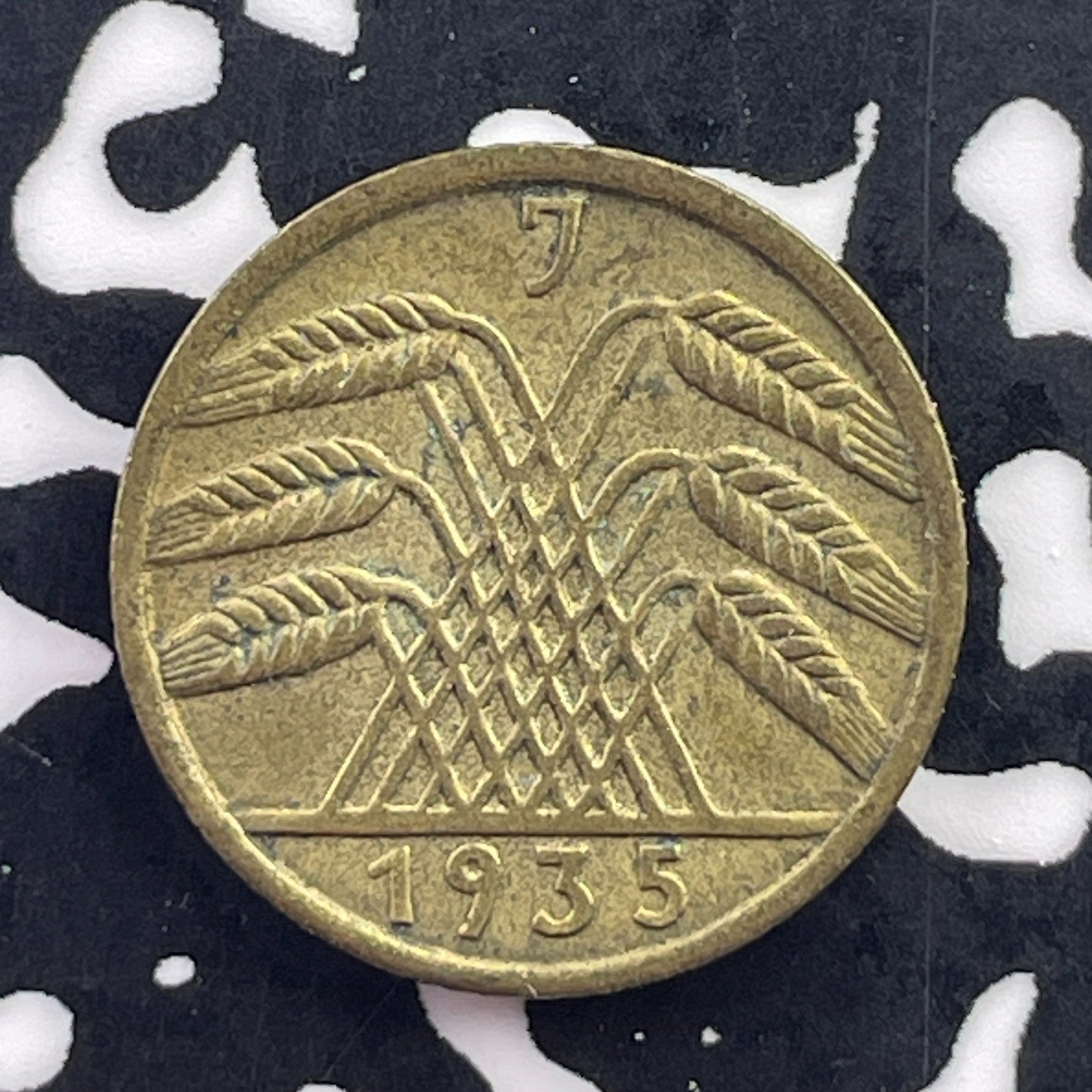 1935-J Germany 5 Pfennig Lot#C5747