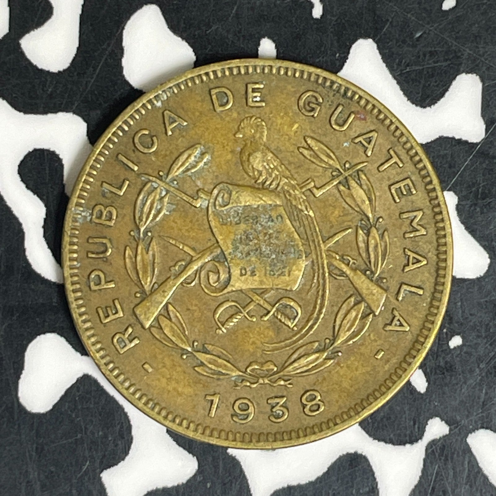1938 Guatemala 1 Centavo Lot#C6127