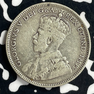 1912 Newfoundland 20 Cents Lot#T6936 Silver!