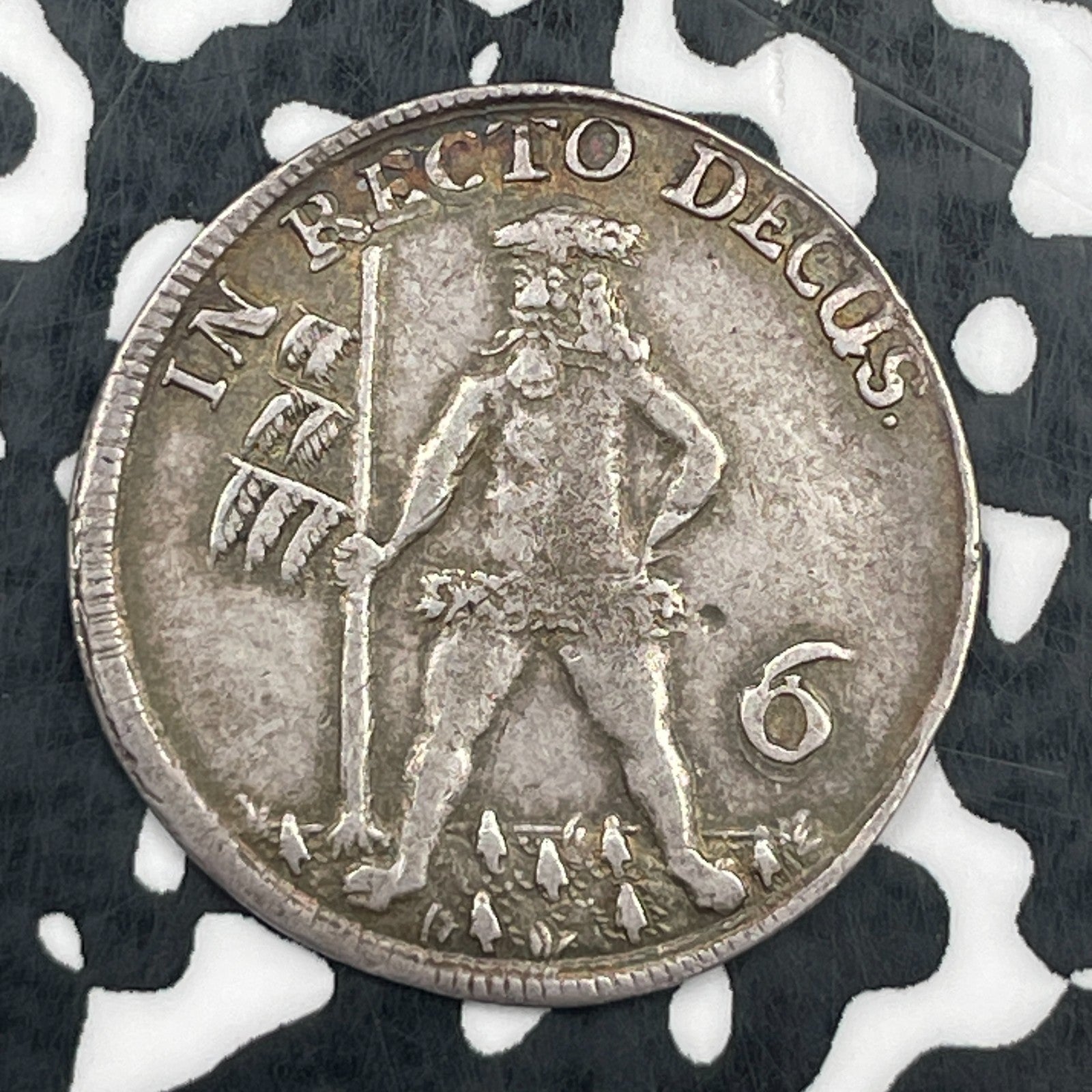 1710 Germany Brunswick-Luneburg-Calen.-Hann. 6 Mariengroschen Lot#JM1791 Silver!