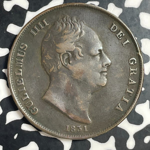 1831 Great Britain 1 Penny Lot#T3789