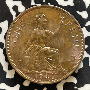 1940 Great Britain 1 Penny Lot#T5098 High Grade! Beautiful!