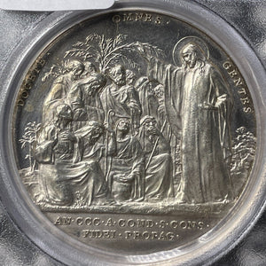 1922 Vatican City Sacred Congregation 300th Anniver. Medal PCGS SP61 Lot#GV8571