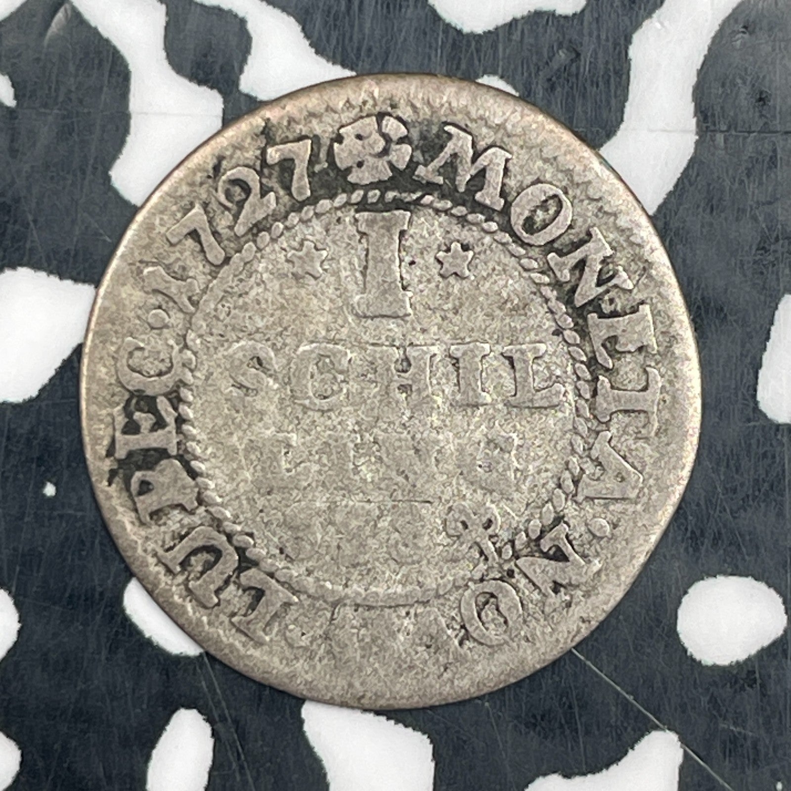 1727-JJJ Germany Lubeck 1 Schilling Lot#N3208 Silver!