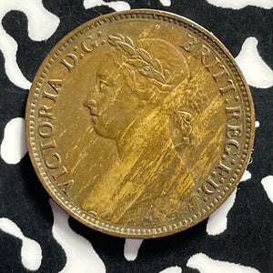 1884 Great Britain Farthing Lot#T9565