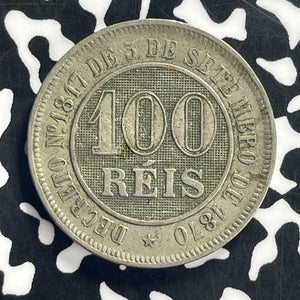 1887 Brazil 100 Reis Lot#T9165