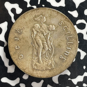 1966 Ireland 10 Shilling Lot#T7765 Silver! High Grade! Beautiful!