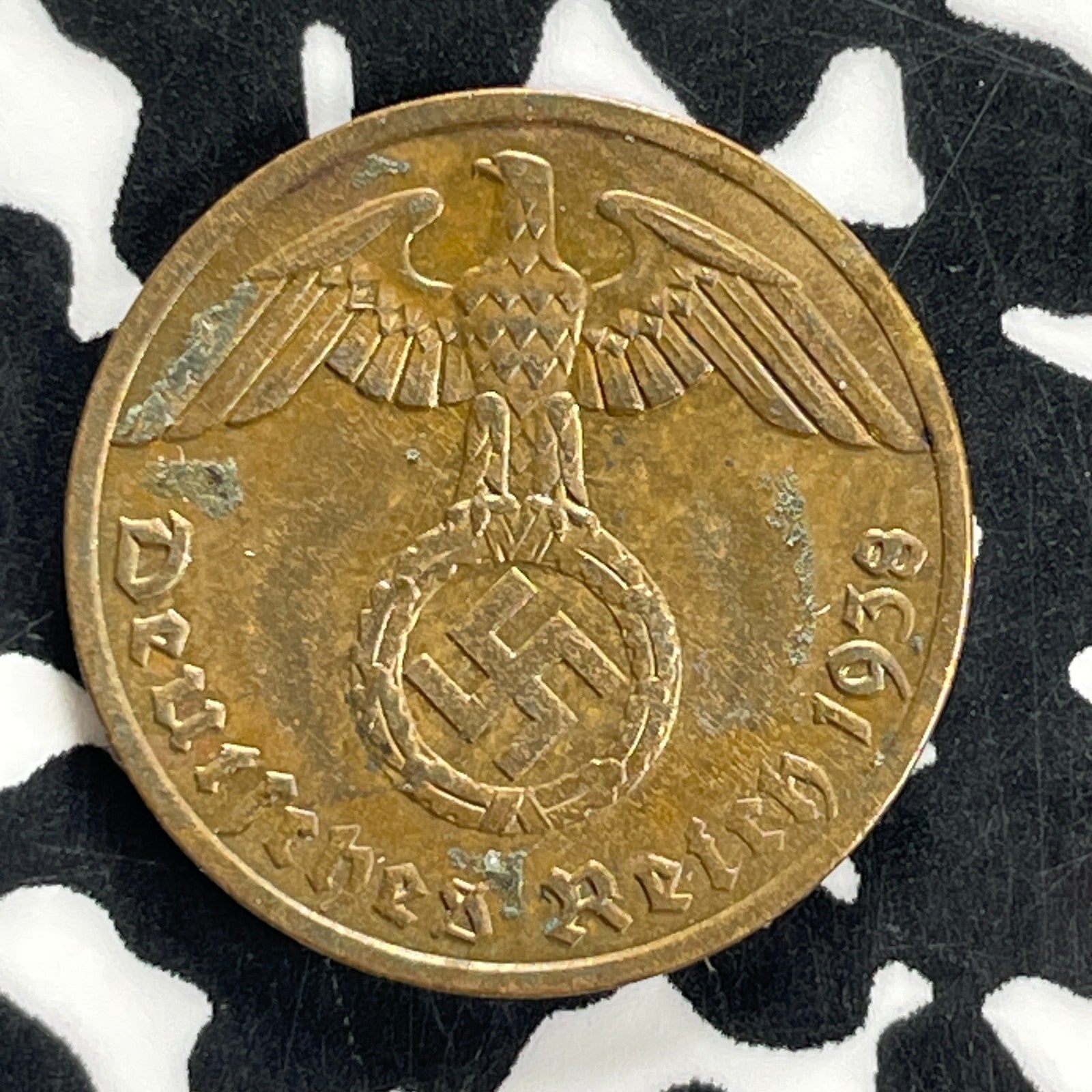 1938-A Germany 1 Pfennig Lot#C3251