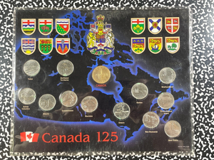 1992 Canada 125th Anniversary 13x Coin Mint Set Lot#B2203 With Case