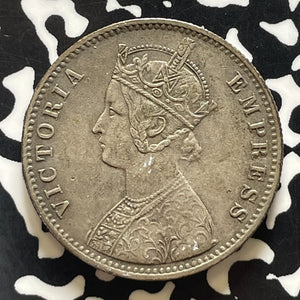 1901 India 1 Rupee Lot#T5704 Silver!