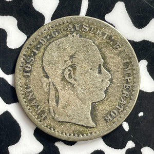 1868 Austria 10 Kreuzer Lot#C0808