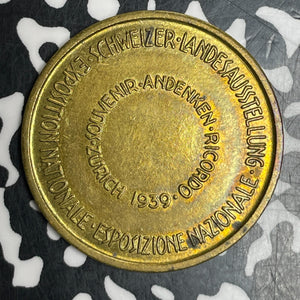 1939 Switzerland National Exhibition in Zurich Medal Lot#T6035 30mm