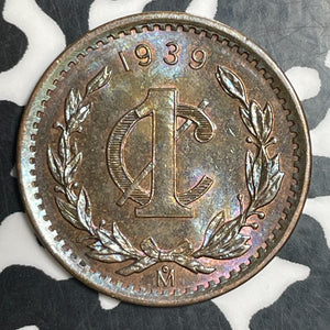 1939-Mo Mexico 1 Centavo Lot#T2761 High Grade! Beautiful!