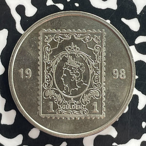 1998 Netherlands 1 Gulden Token Lot#T7570 High Grade! Beautiful!