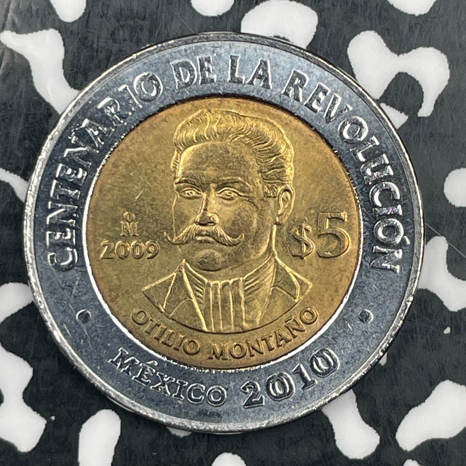 2009 Mexico 5 Pesos Lot#F9647 High Grade! Beautiful!