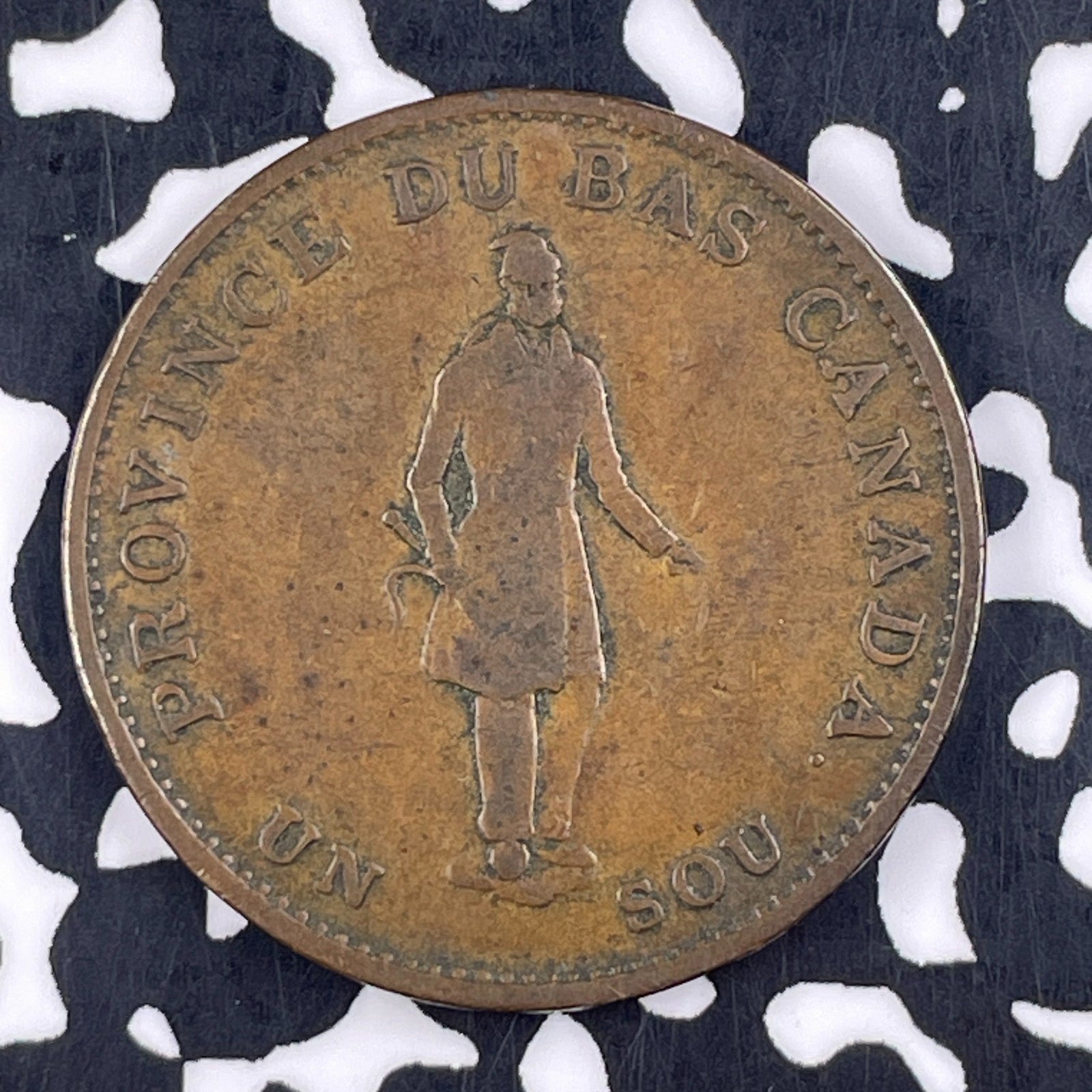 1837 Lower Canada 1/2 Penny Half Penny Token Lot#F4982