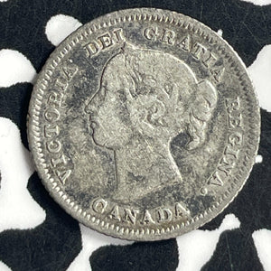 1883-H Canada 5 Cents Lot#JM9645 Silver! Better Date