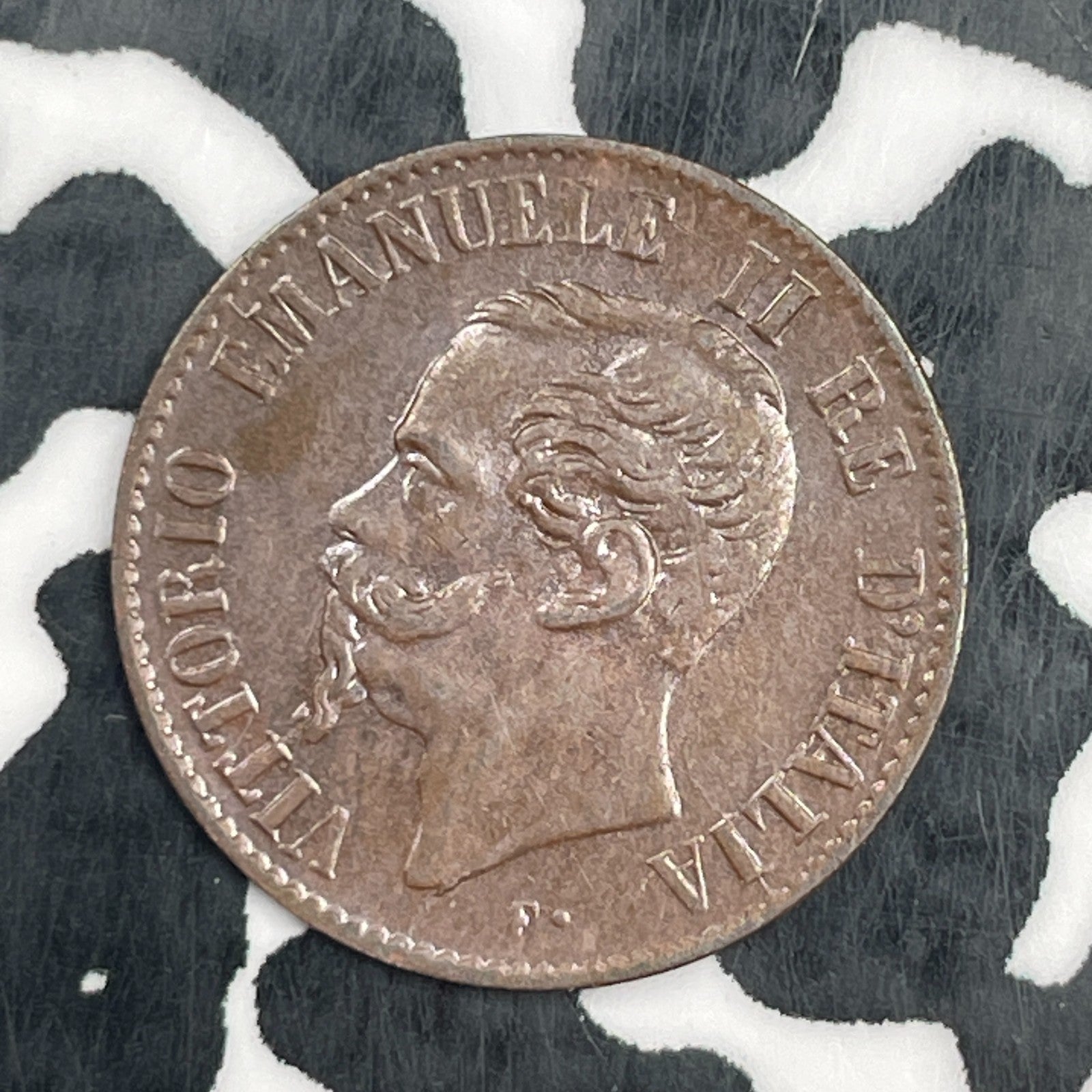 1867-M Italy 1 Centesimo Lot#N1501 High Grade! Beautiful!