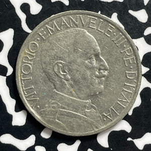 1925-R Italy 2 Lire Lot#C0486 High Grade! Beautiful!