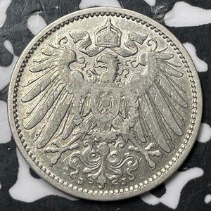 1905-J Germany 1 Mark Lot#D7959 Silver!