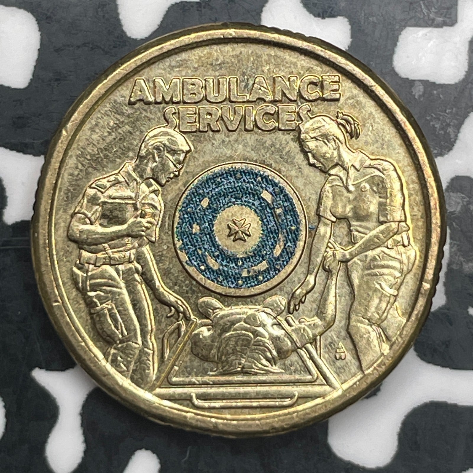 2021 Australia $2 Dollars Lot#F7346 High Grade! Beautiful! Ambulance Service