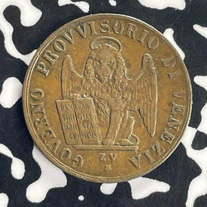 1849 Italy Venice 3 Centesimi Lot#T8691