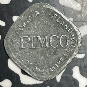 Undated Great Britain Pimco 1 Pint Bread Token Lot#T2772