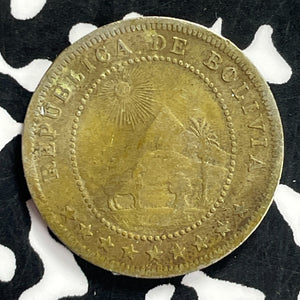 1902 Bolivia 5 Centavos Lot#T9644