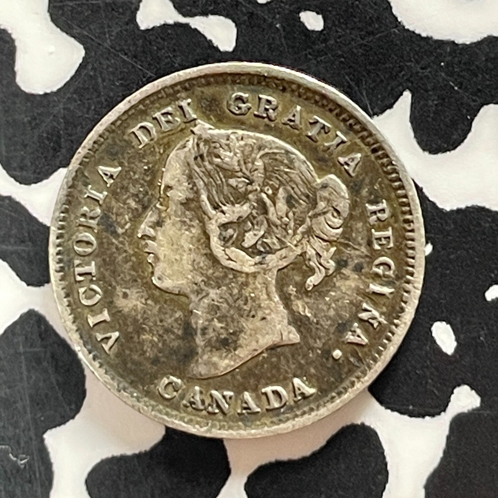 1894 Canada 5 Cents Lot#JM9398 Silver! Nice! Key Date!
