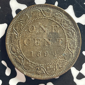 1894 Canada Large Cent Lot#T7834 Nice! Key Date!