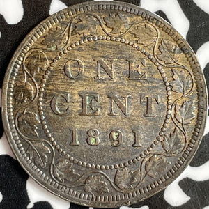 1891 Canada Large Cent Lot#D7021 Nice!