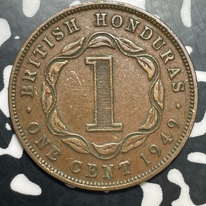 1949 British Honduras 1 Cent Lot#E7311