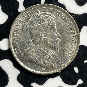 1910 Canada 5 Cents Lot#JM9942 Silver! High Grade! Beautiful!