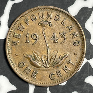 1943 Newfoundland Small Cent Lot#E6378