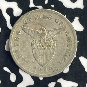 1919 U.S. Philippines 5 Centavos Lot#T8697