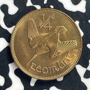 1959 Ireland Farthing Lot#T9220 High Grade! Beautiful!
