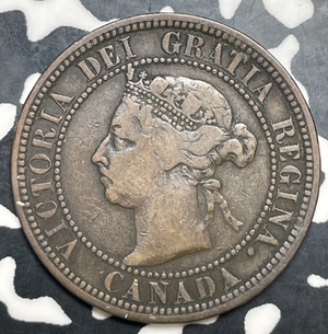 1890-H Canada Large Cent Lot#C0281