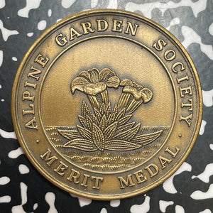 2008 U.S. Alpine Garden Society Merit Medal Lot#T2498 44mm