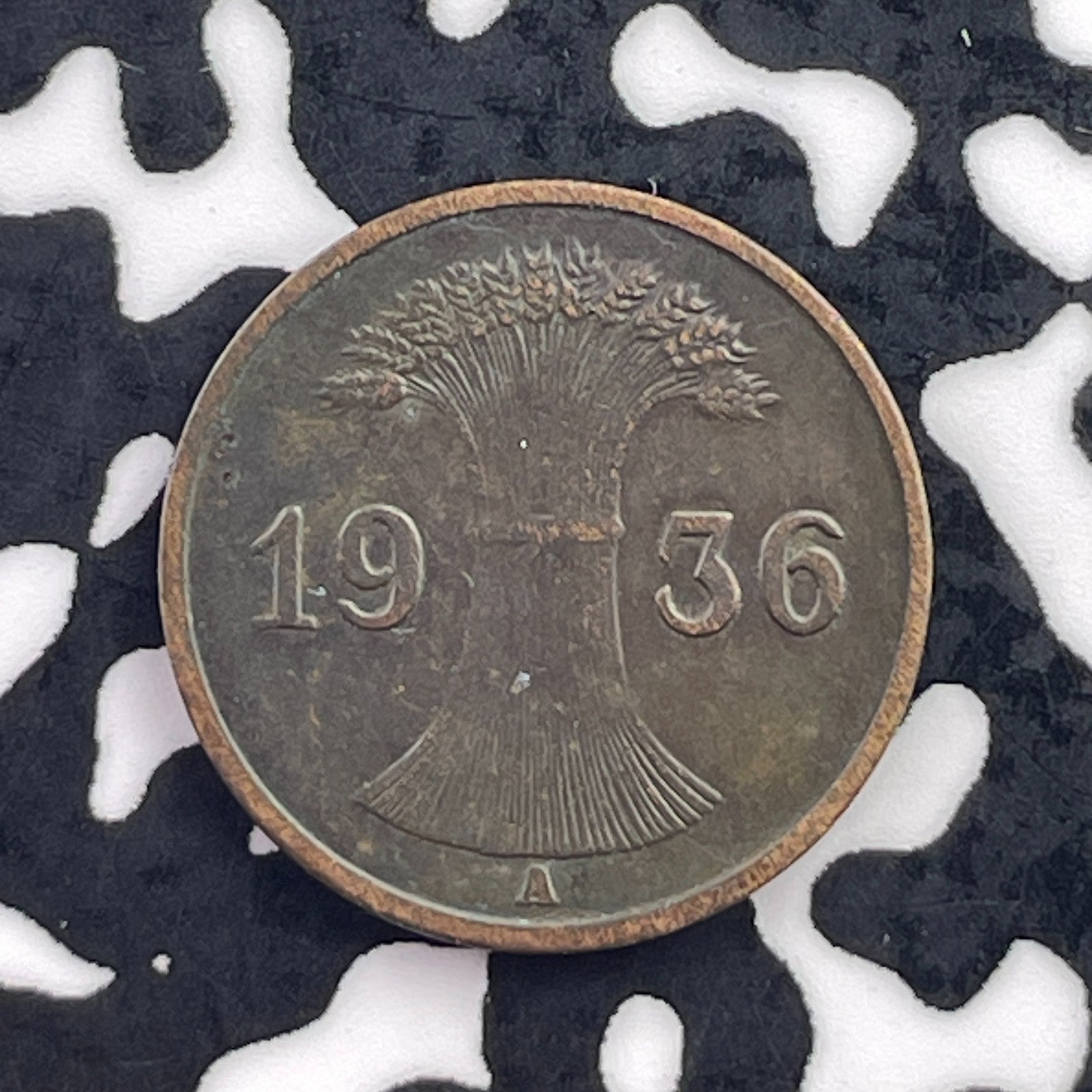 1936-A Germany 1 Pfennig Lot#C5845