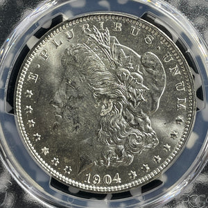 1904-O U.S. $1 Morgan Dollar PCGS MS63 Lot#G407 Silver! Choice UNC!