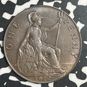 1912 Great Britain 1 Penny Lot#T3609 High Grade! Beautiful!