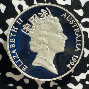 1994 Australia Eagle $10 Dollars Piedfort Lot#JM0154 Large Silver! Proof!