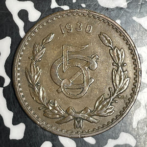 1930 Mexico 5 Centavos Lot#T6185 Square '0'
