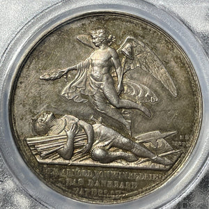 1853 Switzerland Lucern Shooting Festival Medal PCGS SP62 Lot#GV8872 Silver!