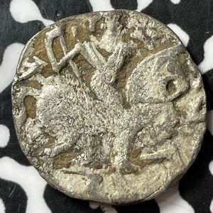 (750-900 AD) India Kabul Jital Lot#D7591 Silver!