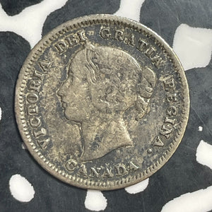 1883-H Canada 5 Cents Lot#T2267 Silver! Better Date