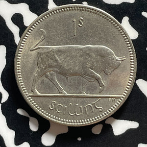 1966 Ireland 1 Shilling Lot#T4478 High Grade! Beautiful!