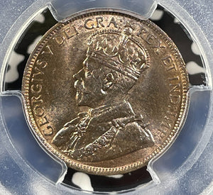1917 Canada Large Cent PCGS MS64RB Lot#G038 Choice UNC!