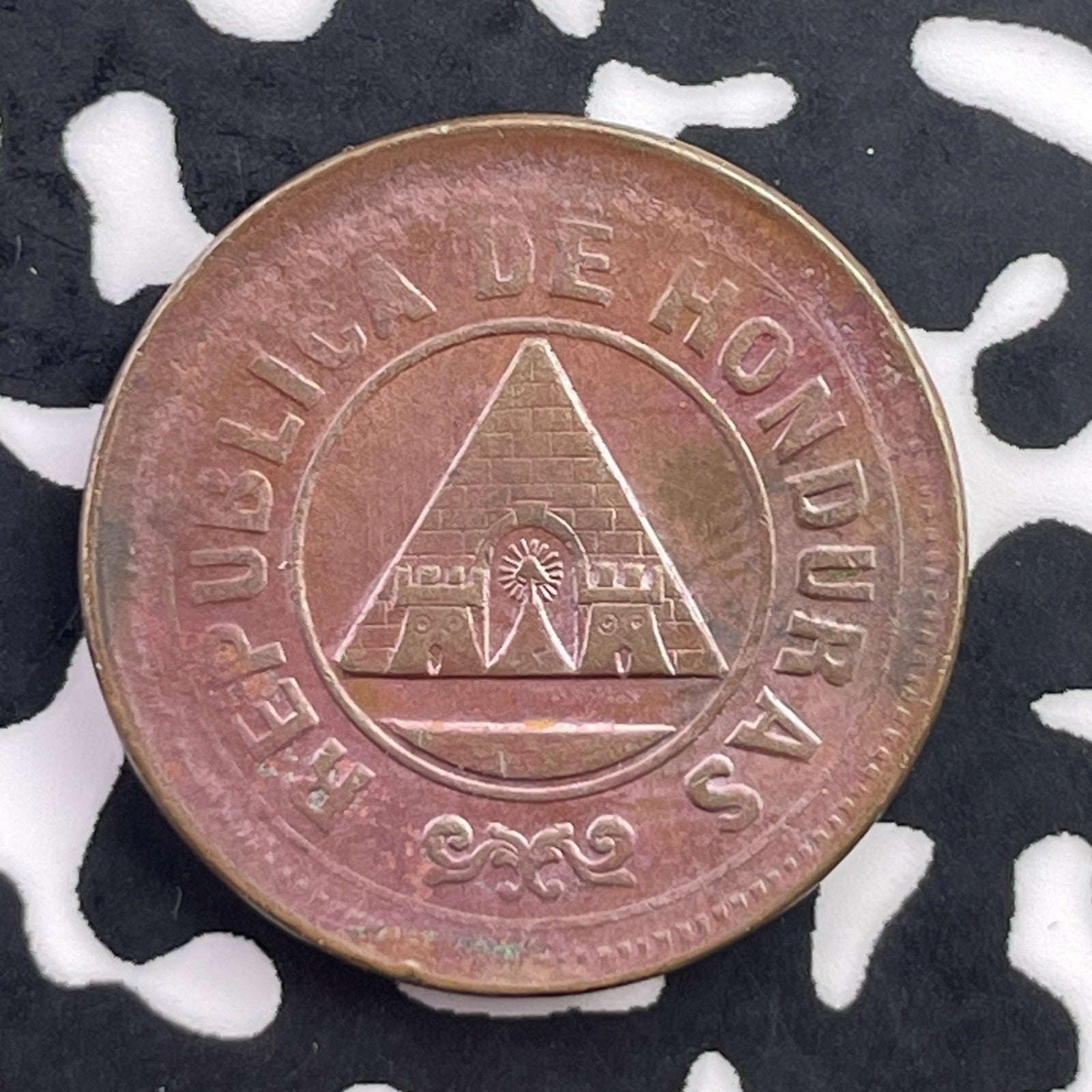 1912 Honduras 2 Centavos Lot#C5610 Nice!